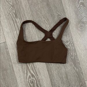 lululemon athletica Brown Sports Bra
